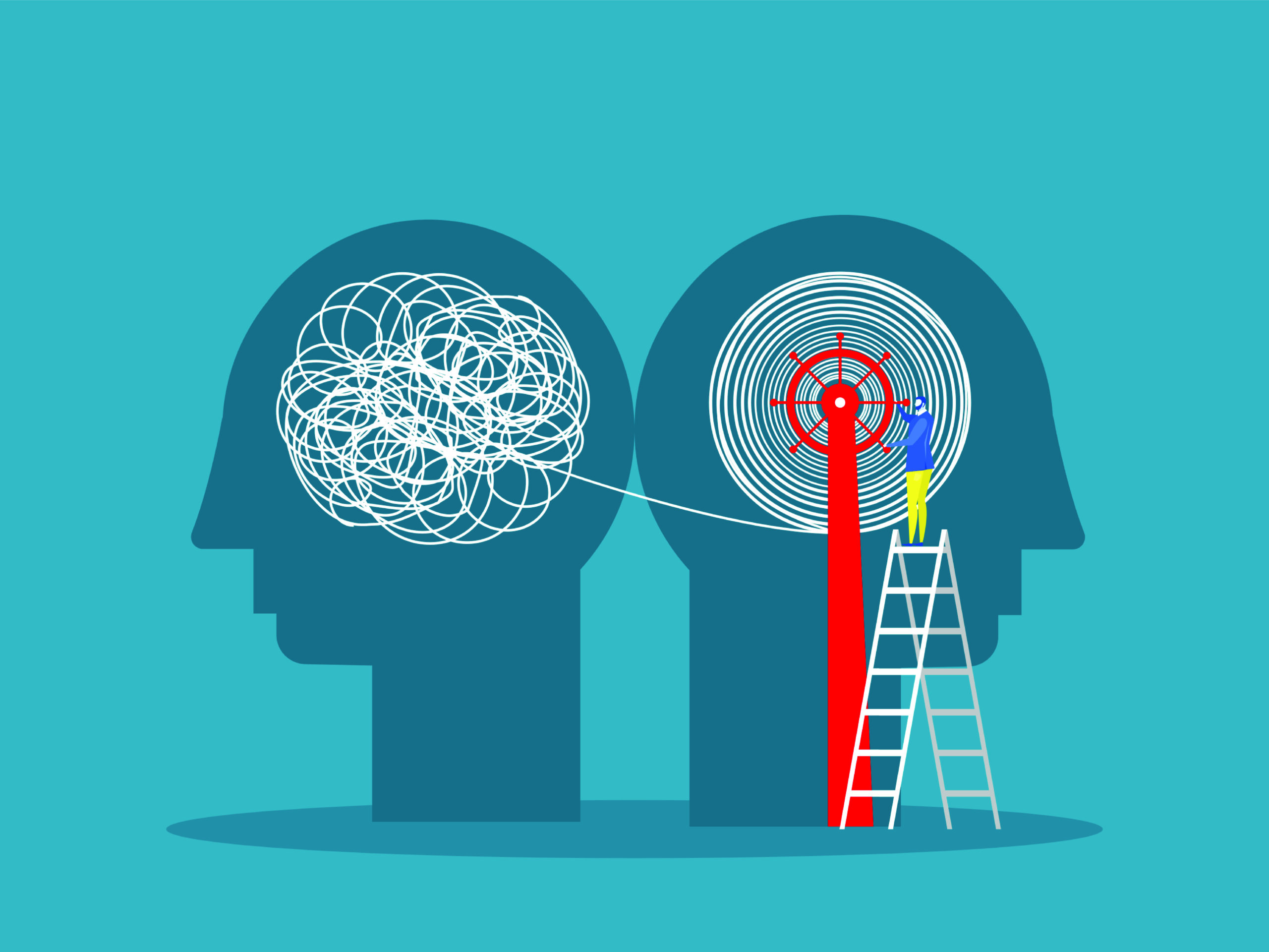 Ordnung unterstützt die mentale Gesundheit und beruhigt das Nervensystem